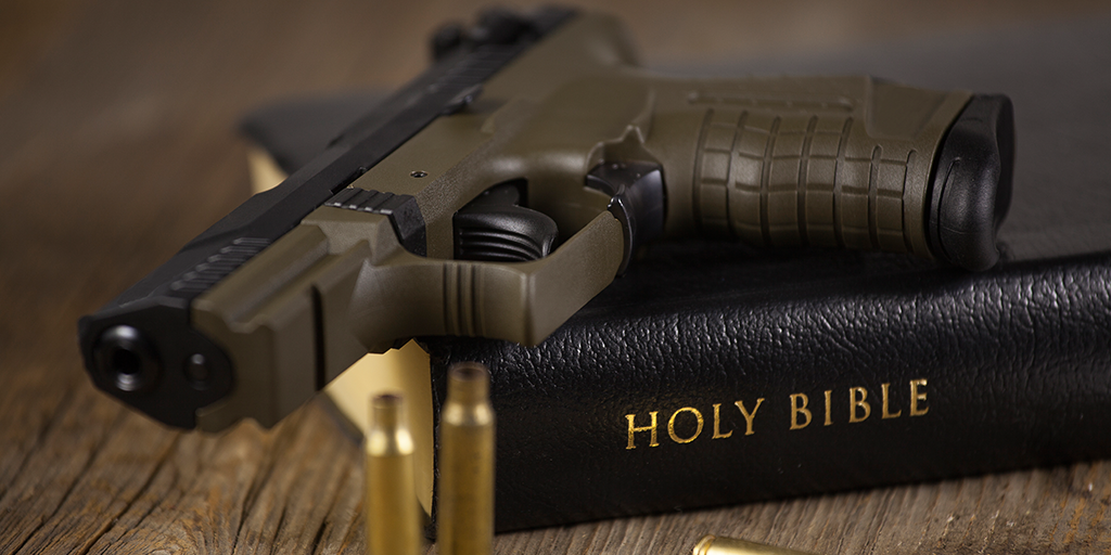 Resultado de imagem para guns and bible